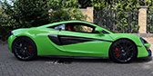 Mclaren Hire Driver Side