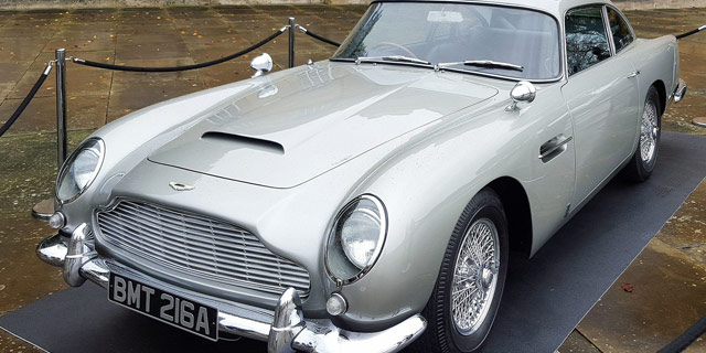 James Bond DB5 chassis number DP/216/1